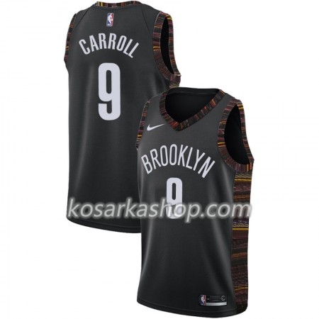 Dres Brooklyn Nets DeMarre Carroll 9 Nike 2018-19 City Edition Crna Swingman